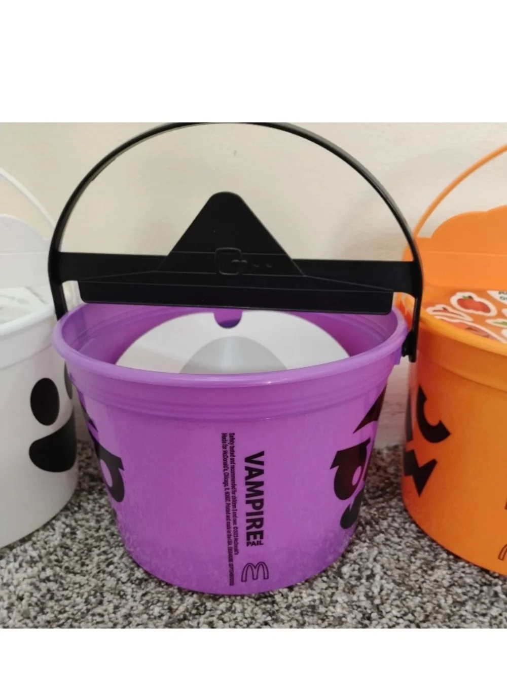 McDonald's Halloween Treat Buckets